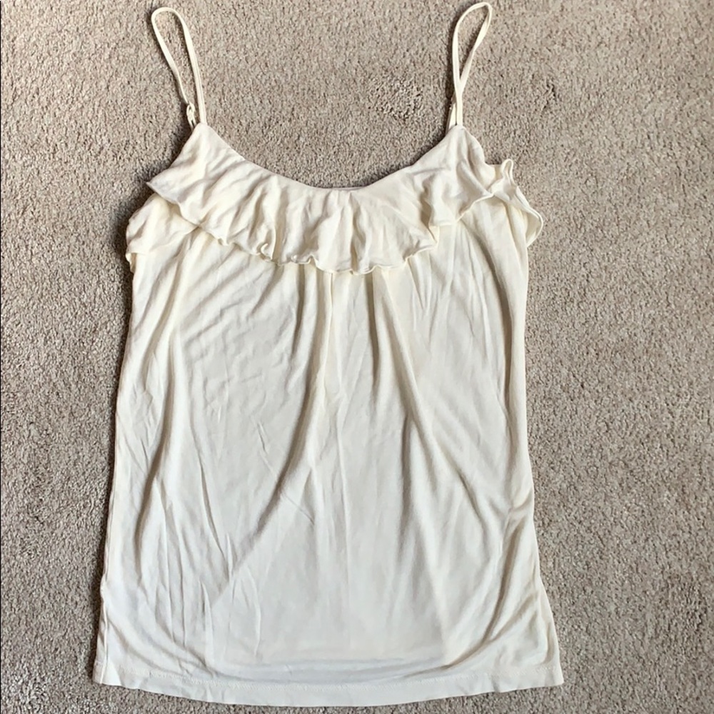 Ann Taylor Loft Cream Camisole